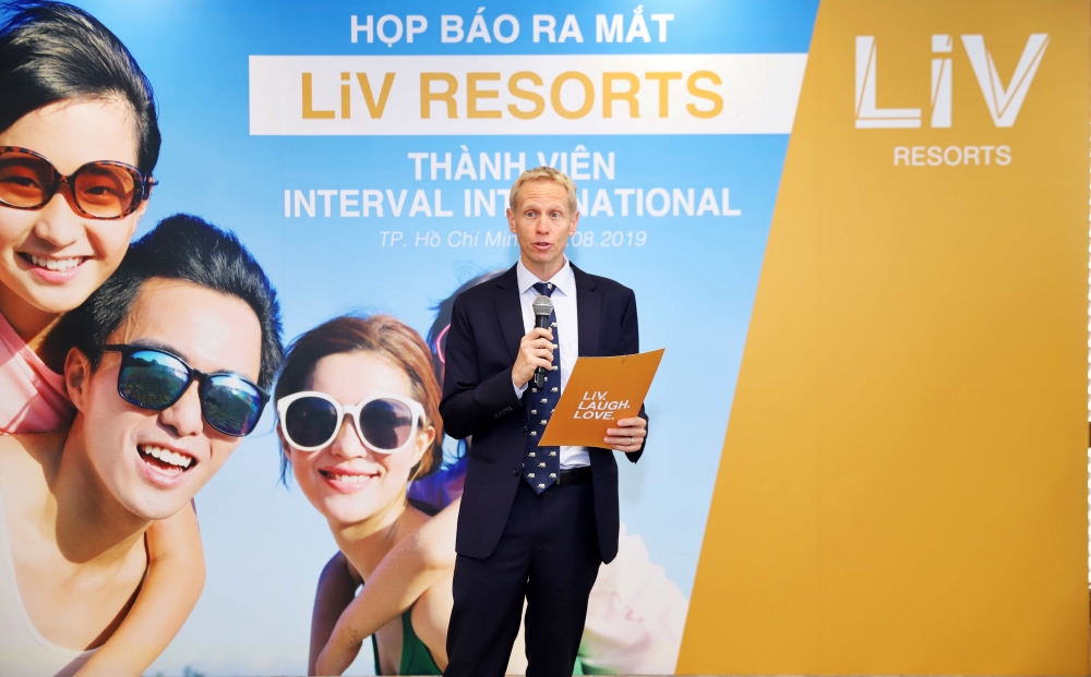 Interval International trong một sự kiện kết nạp thành viên LiV Resort tại Việt Nam hồi năm 2019 
